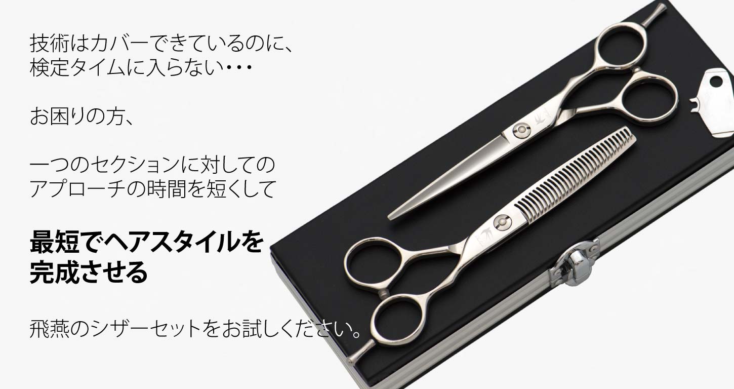 セット商品 ▷ ベーシック ｜美容ハサミなら飛燕シザー (hien scissors)